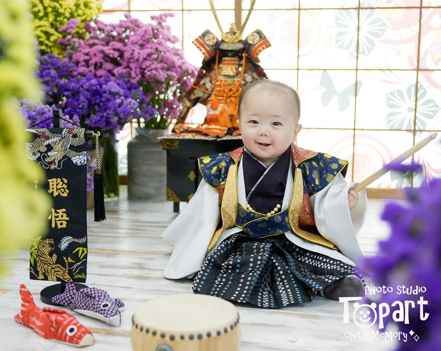 そうごくん 初節句記念 | ブログ | 岐阜のフォトスタジオなら写真スタジオ トップアート
