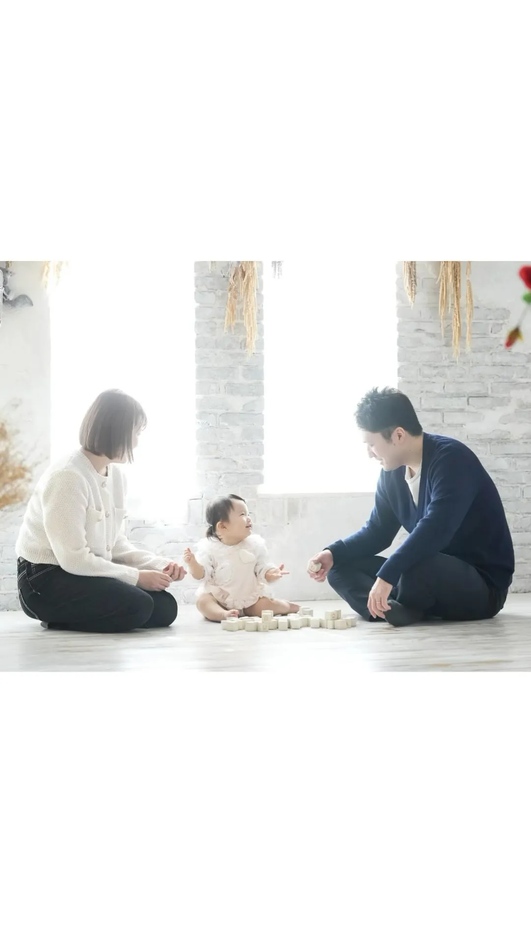 1歳お誕生日記念　写真撮影