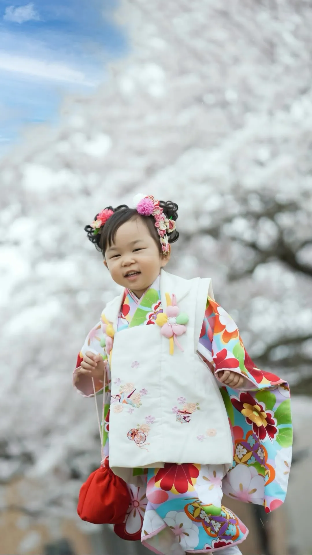 3歳お誕生日　七五三記念撮影