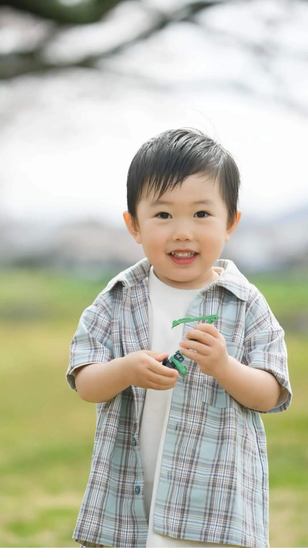 3歳お誕生日記念　写真撮影