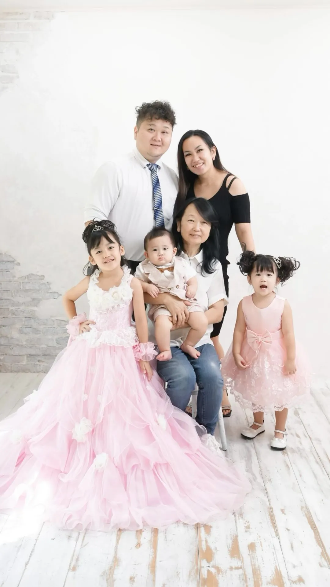 6歳のお誕生日記念写真撮影