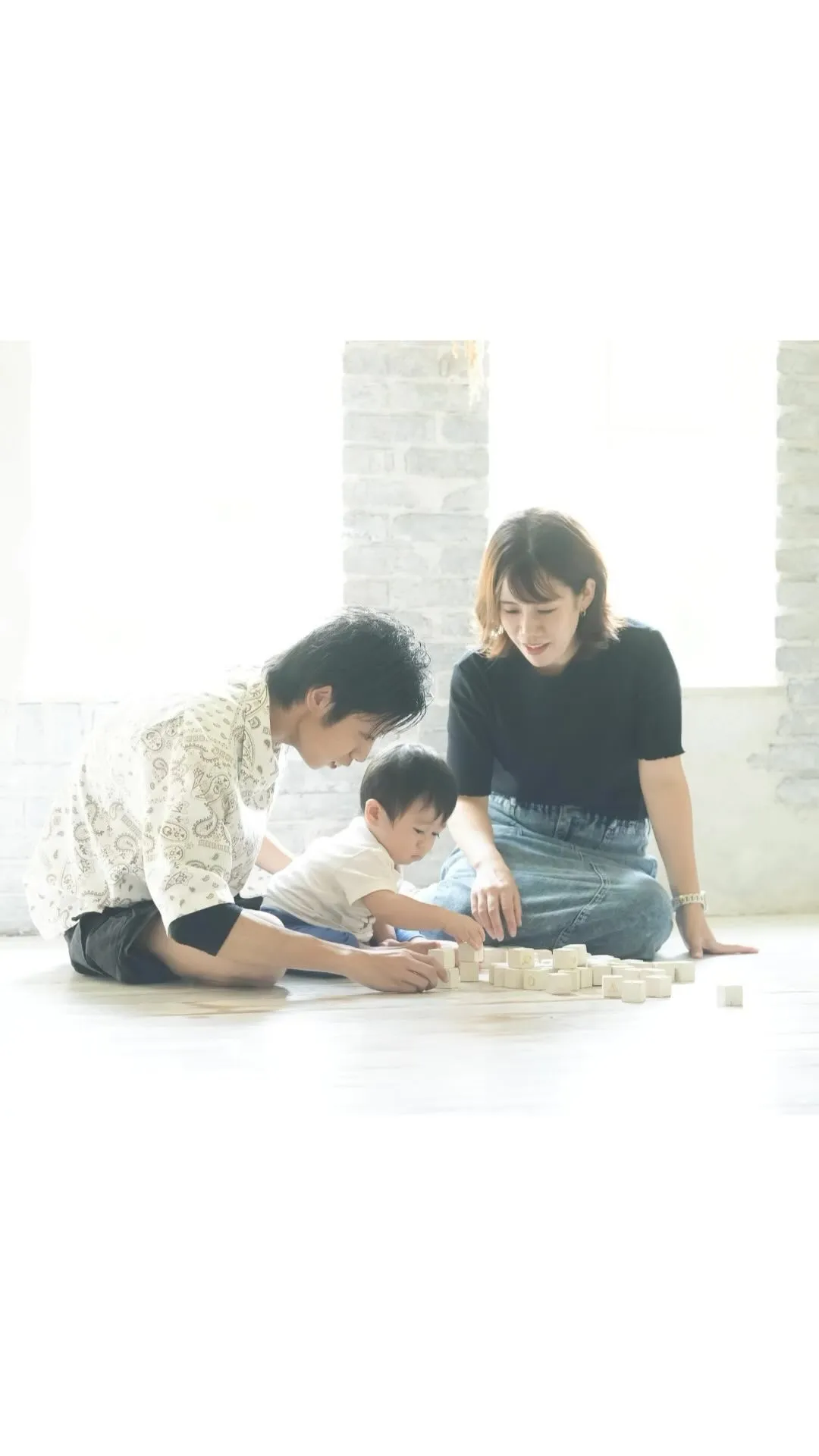 1歳のお誕生日記念写真撮影