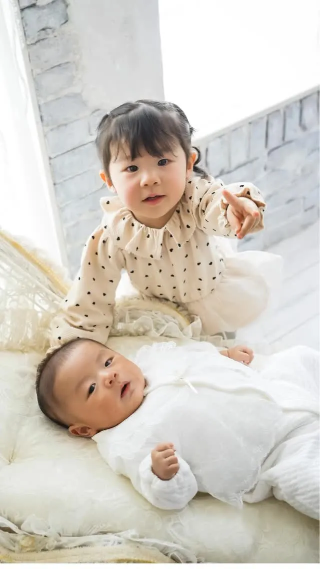 ねぇねと　たくさん　あそんで